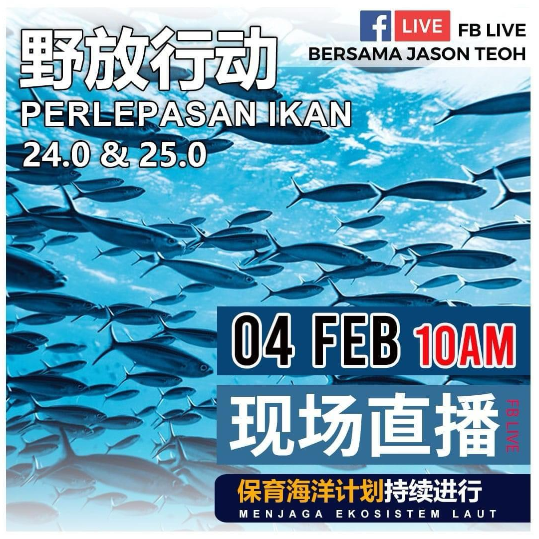 Program Pelepasan Ikan 24.0 & 25.0
